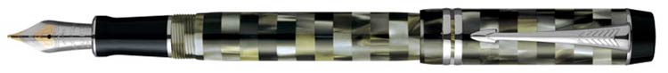 �������� ����� Parker Duofold Mosaic Check Green