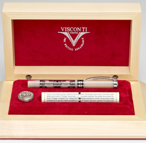 Visconti Templar pen  in box