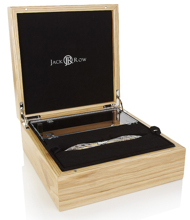 Jack Row for Harrods. Architect White Gold Pen with Diamonds