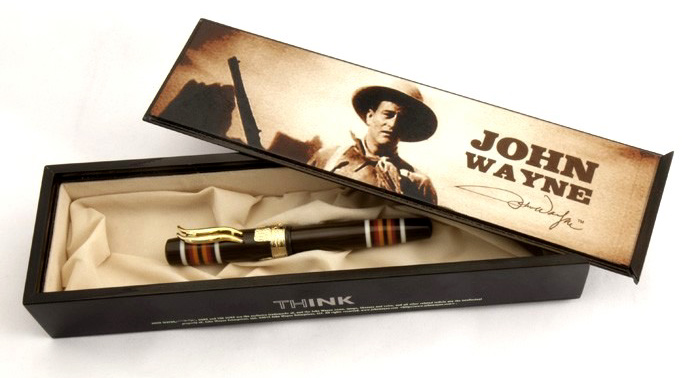 Think John Wayne pen