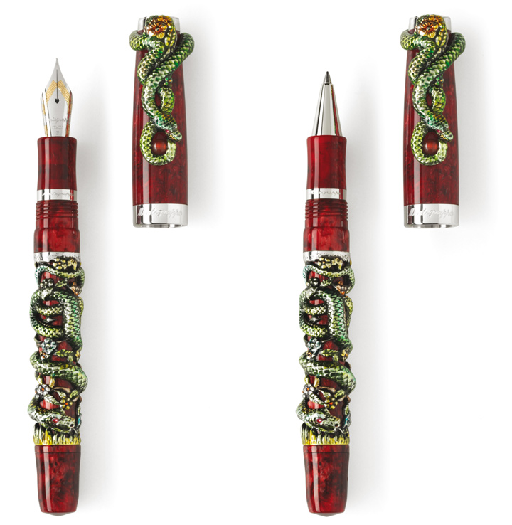  Montegrappa 2013 Snake Hand Painted