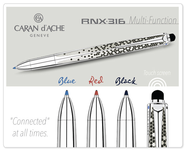Caran dAche RNX.316 Multifunction pen